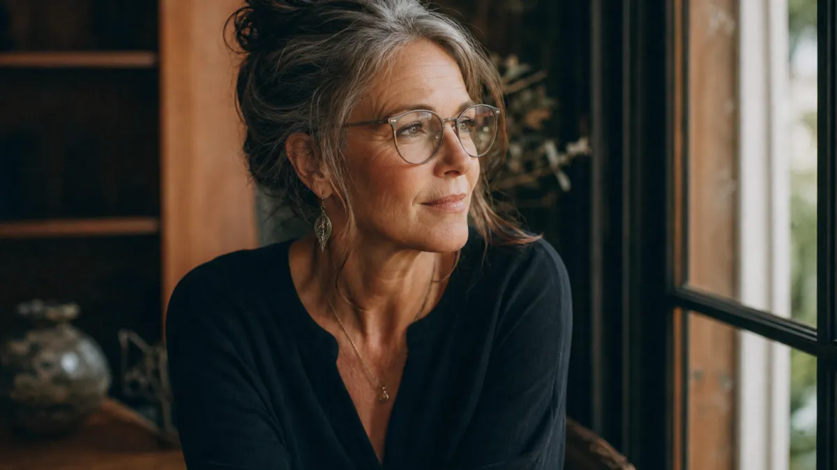 Coupe de cheveux femme 50 ans avec lunettes : styles 2026